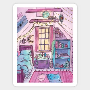 Witchy Bedroom Sticker